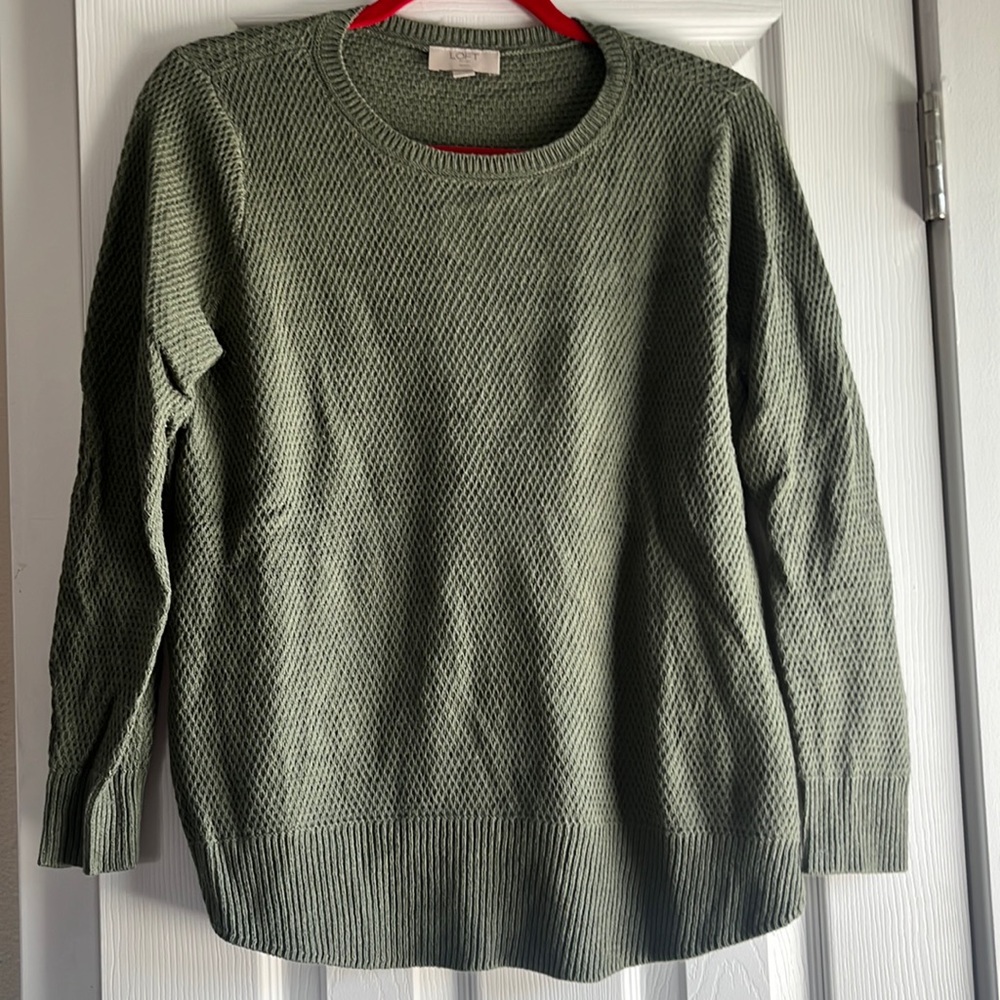 LOFT Sage Green Sweater